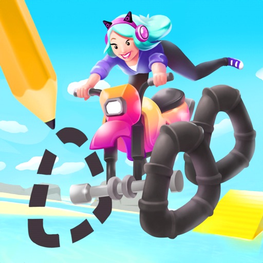 Scribble Rider free software for iPhone and iPad