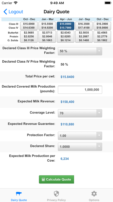 How to cancel & delete Dairy Quote from iphone & ipad 2