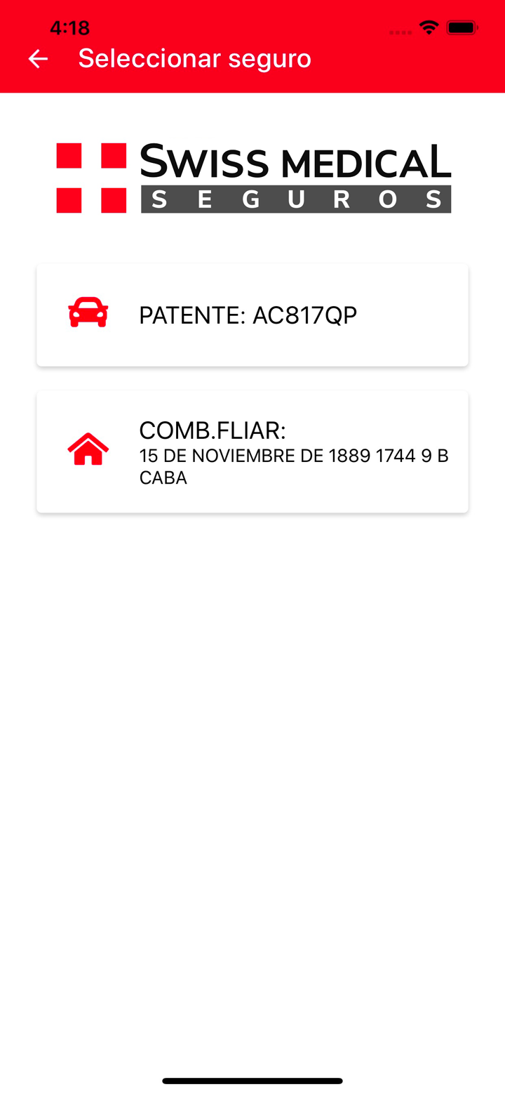 Swiss Medical Seguros screenshot 2