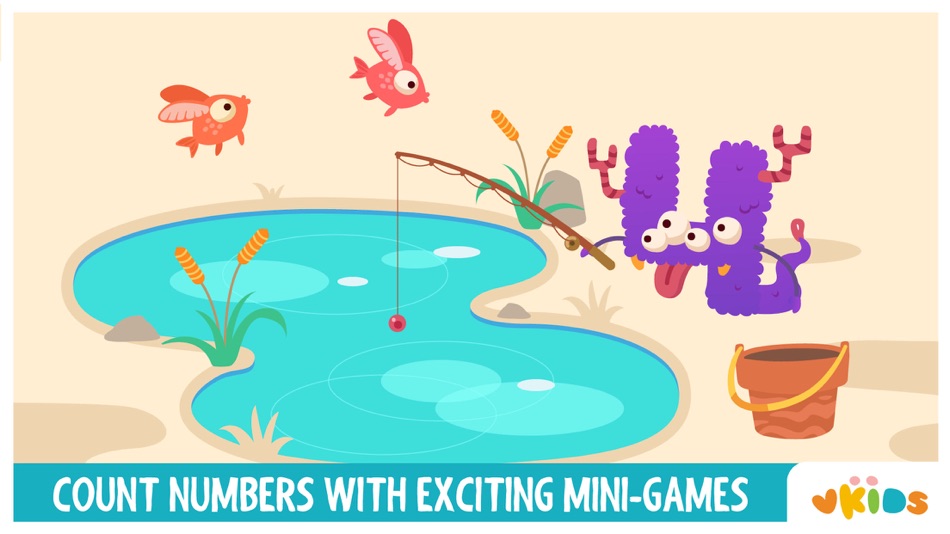 #2. Vkids Numbers Counting For Kid (iOS) 由: VKIDS VIETNAM LIMITED COMPANY