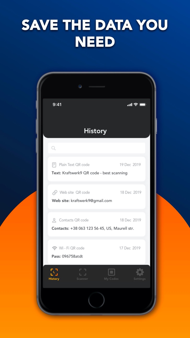 iPhone screenshot
