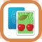 K-Learning WordsMatch is a simple words learning memory game for children of all ages