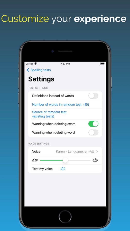 #3. Spelling Tests (iOS) 由: Manuel Robaina Mederos