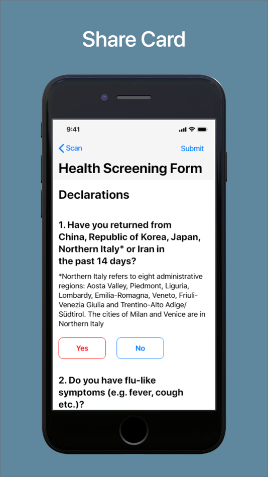 #3. Contact Tracing App (iOS) Podle: CCS Group Pte Ltd