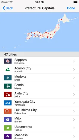 Game screenshot Prefectural Capitals in Japan mod apk