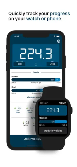 Game screenshot Obtain: Weight Tracker mod apk