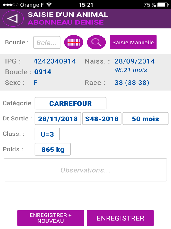 Screenshot #6 pour Gicab Contractualisation