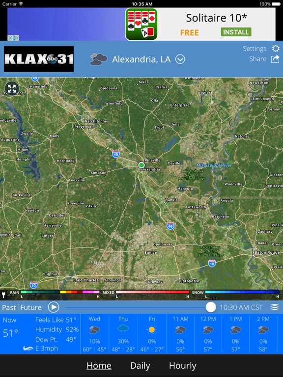 Screenshot #4 pour KLAX Weather