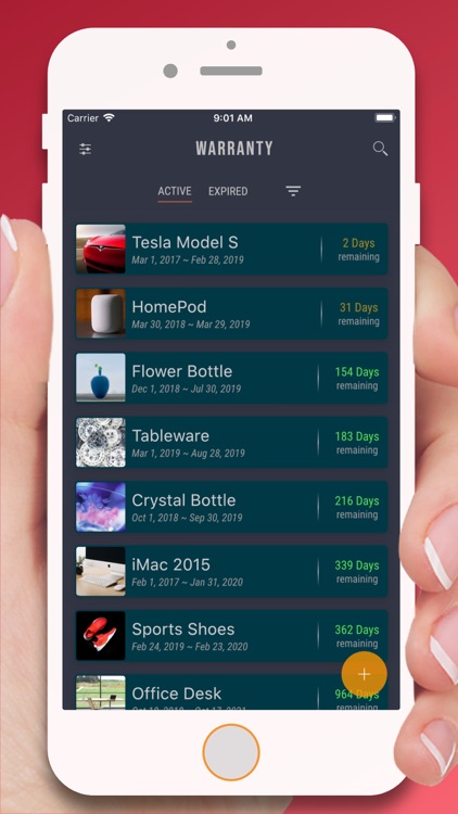 Warranty Simple Tracker