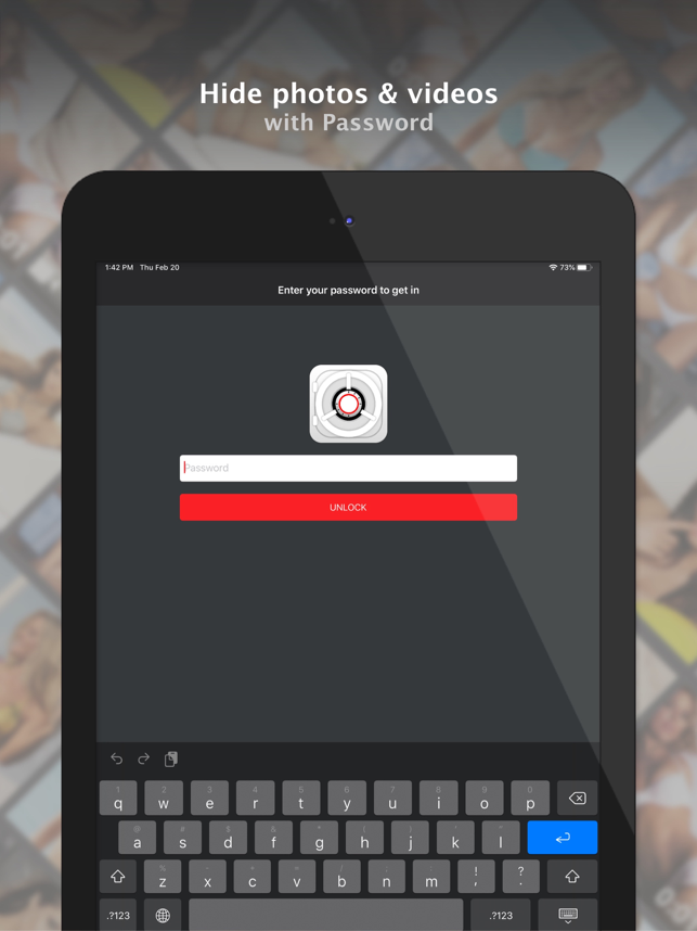 ‎Secret Folder - Password Lock Screenshot