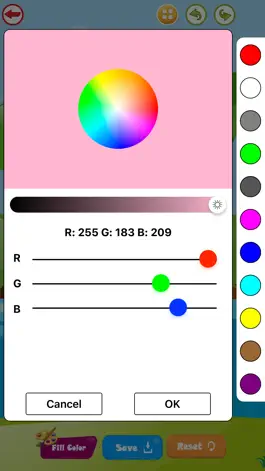 Game screenshot Filling The Color apk