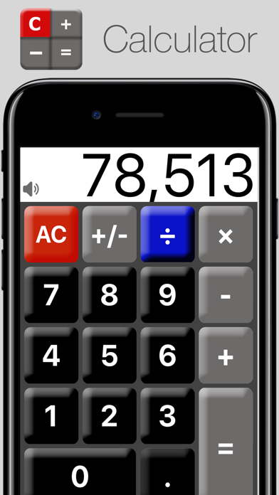 Screenshot #1 pour Calculatrice%.