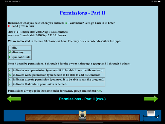 Practical UNIX Linux iPad app afbeelding 3