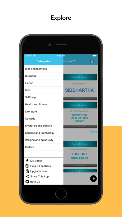 Screenshot #3 pour AudioBookBazaar