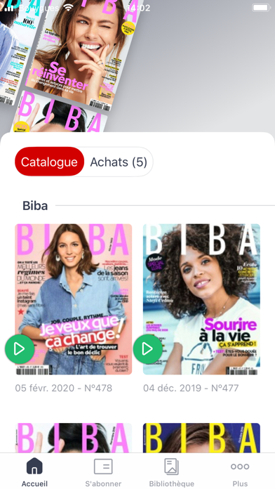 Screenshot #1 pour Biba Magazine