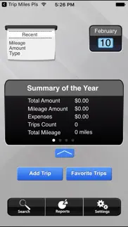 trip miles (irs mileage log) iphone screenshot 2