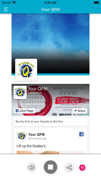Your QFM Screenshot
