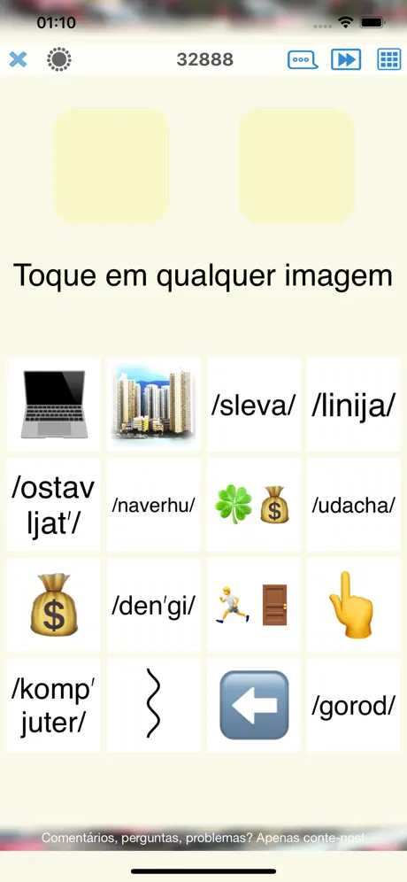 Russo - aprender palavras