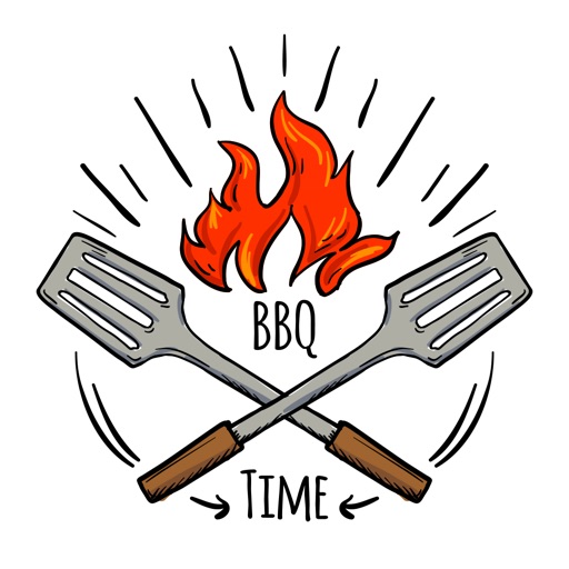 BBQ Summer & Picnic Stickers icon