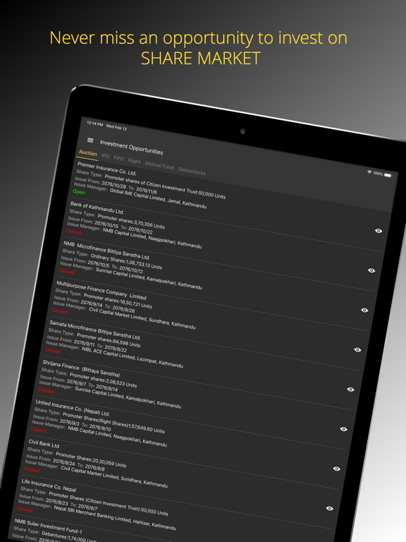Nepali Paisa iPad screenshot 8 - Finance app