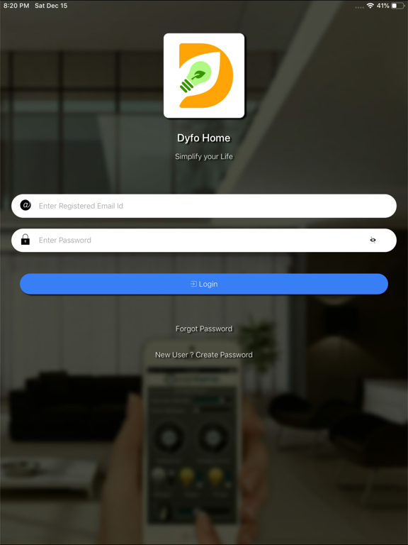 DyfoLabs iPad screenshot
