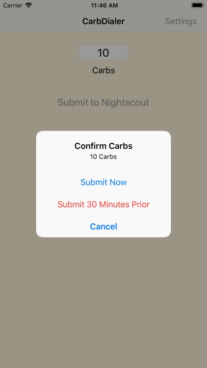 CarbDialer