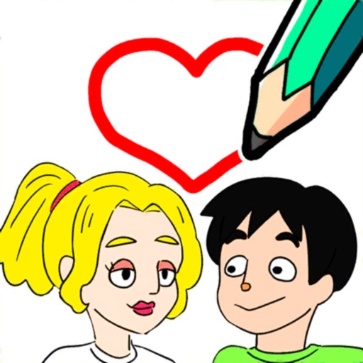 Drawing games-Draw Happy Life-