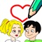 Drawing games-Draw Happy Life- is an easy and fun game