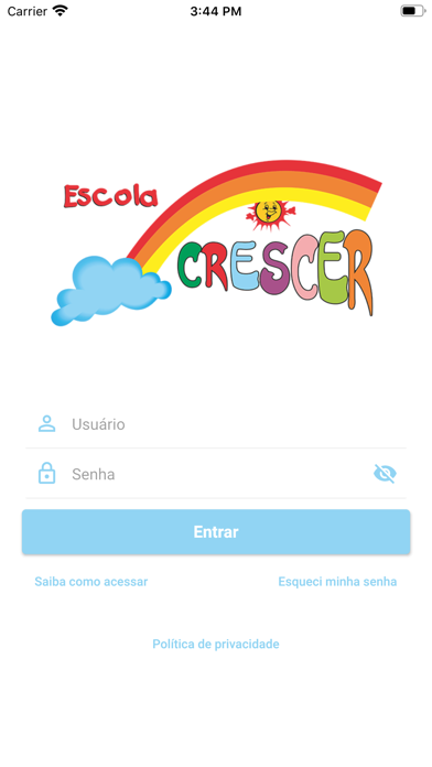 Screenshot #1 pour Escola Crescer Feliz