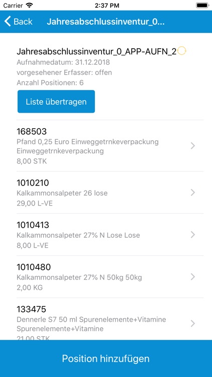 Inventur - gevis ERP screenshot-4