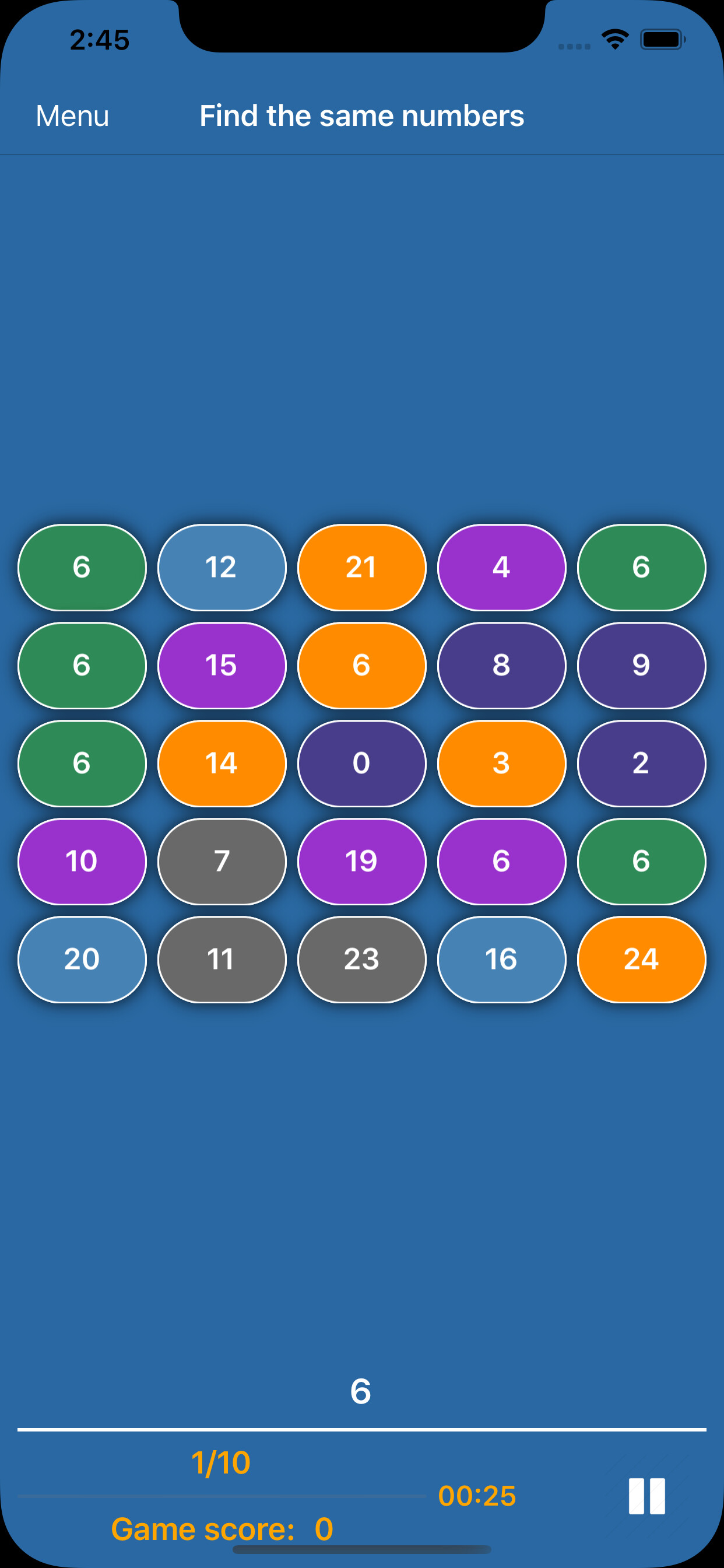 Brain and memory training screenshot 6
