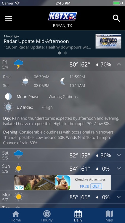 KBTX PinPoint Weather screenshot-3