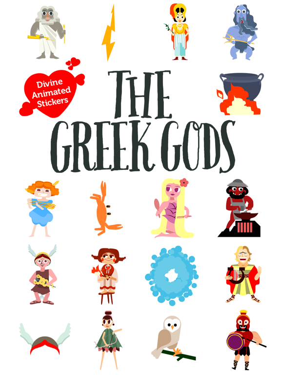 Screenshot #4 pour Greek Gods Animated Stickers