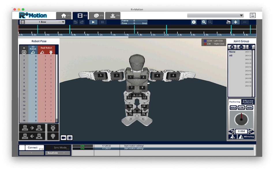#3. R+Motion (macOS) 由: ROBOTIS CO., LTD.