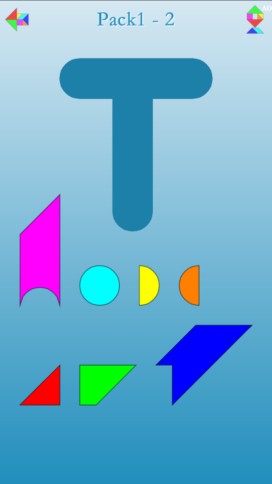#1. Tangram & Polyform Puzzle (iOS) 게시자: 振华 许