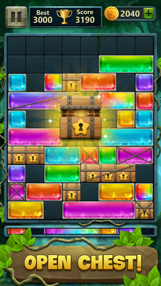 #2. Block Drop Puzzle Jewel (iOS) Podle: Bui Duy Duc