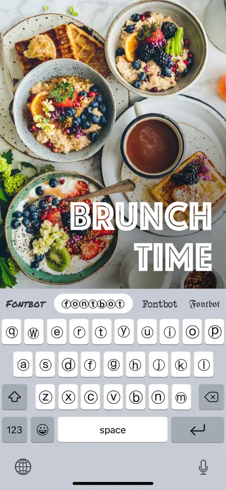 Fonts Air - Font keyboard
