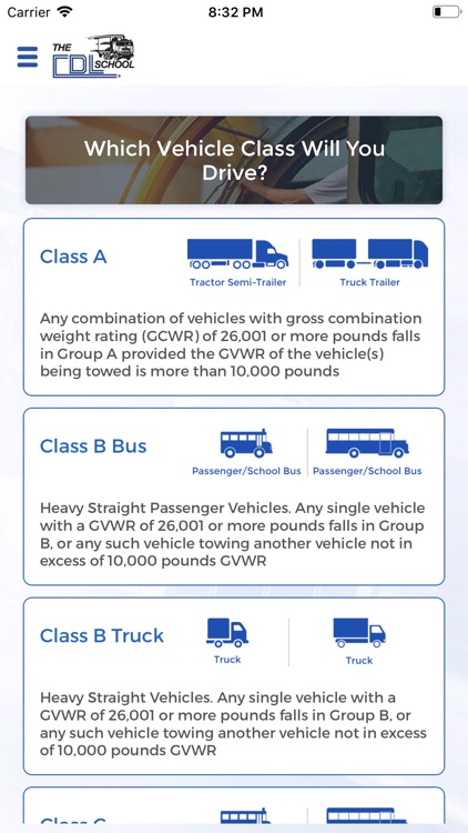 CDL Learner's Permit App