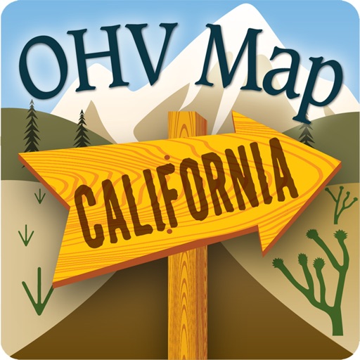 OHV Trail Map California iOS App