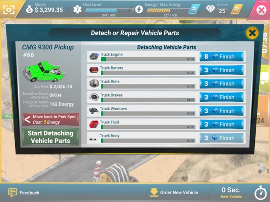 Junkyard Tycoon - Car Business iPad app afbeelding 5