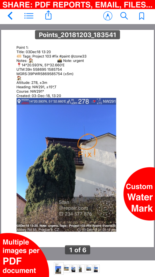 #3. GPS Camera 55. Field Survey (iOS) 由: Kalimex-Consulting s.r.o. @Blocoware & Stanislav Dvoychenko