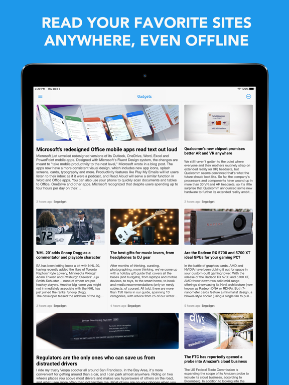 Screenshot #4 pour Newsify: RSS Reader