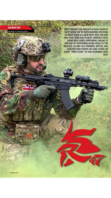 Airsoft Action Magazine Screenshot