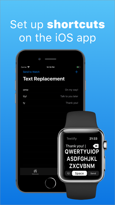 Screenshot #2 pour Textify - Watch Keyboard