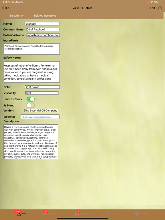 Screenshot #5 pour My Essential Oil Remedies