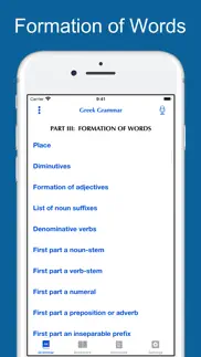 a greek grammar for colleges iphone screenshot 3