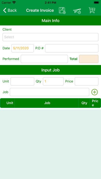 InvoiceMpg Screenshot