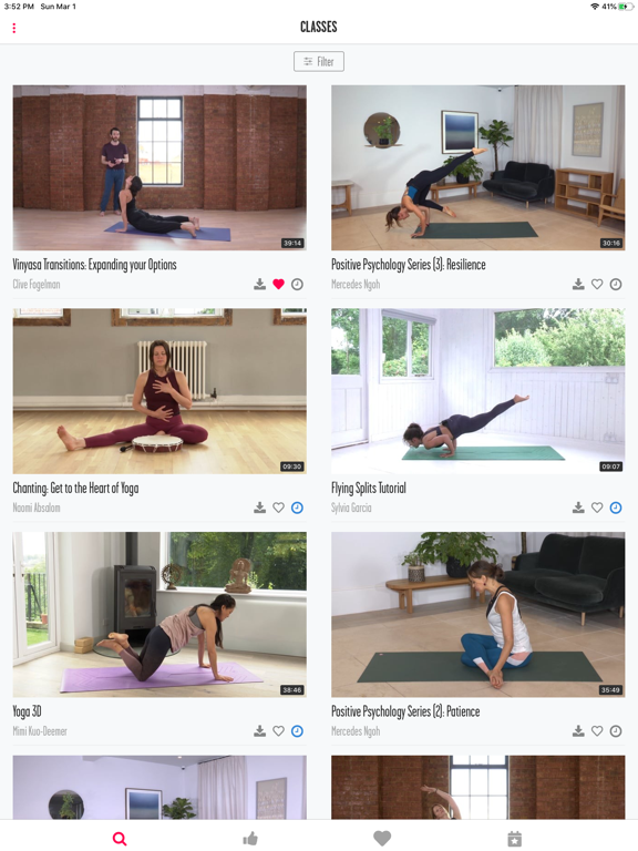 Movement for Modern Life: Yoga iPad screenshot 1 - Health & Fitness app