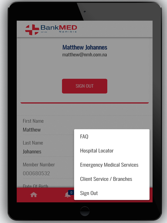 Screenshot #5 pour Bankmed Namibia