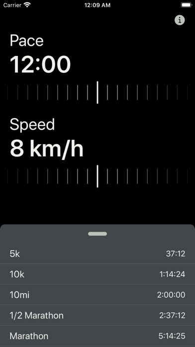 Pace: Running Pace Calculator Screenshot